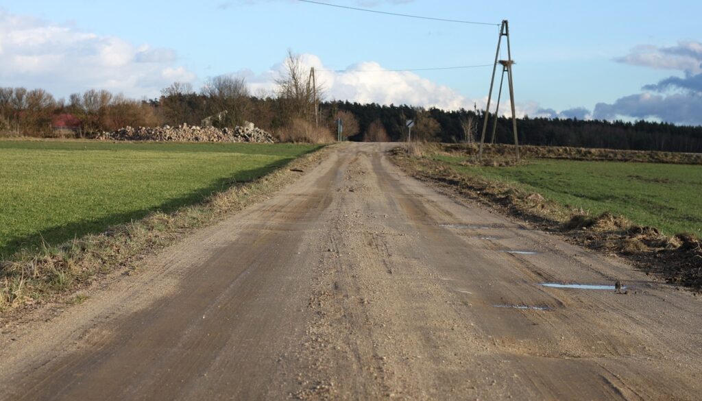 country road mazowsze landscape 325202
